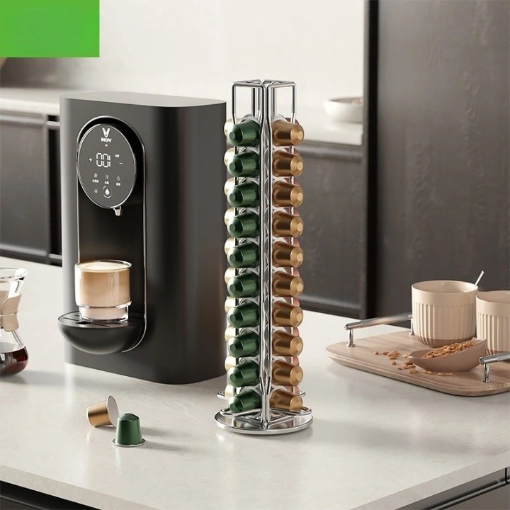 Soporte Dispensador Cápsulas Nespresso Giratorio 40 Uds