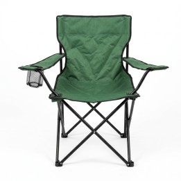 Silla Camping Plegable Portátil Con Portavasos Exterior