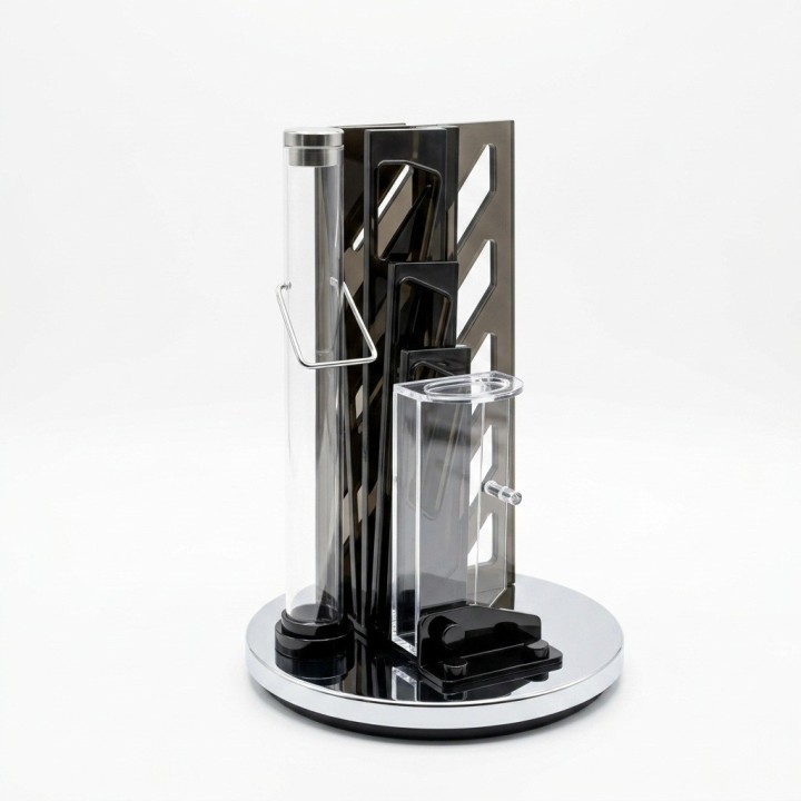Juego De Cuchillos Cocina Acero Inoxidable 8 Piezas + Base