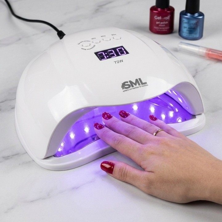 Lámpara Uñas L103 Secador Uv Led 72w Profesional