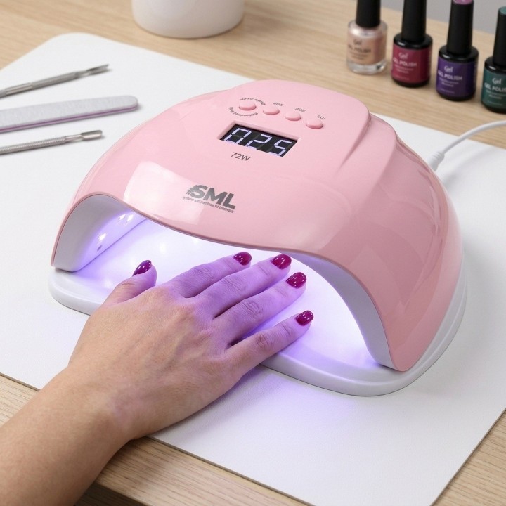 Lámpara Uñas L103 Secador Uv Led 72w Profesional