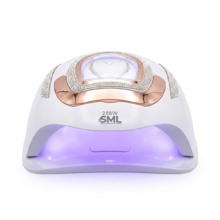 Lámpara Uv Led Secador Uñas L122 288w Diseño Diamantes