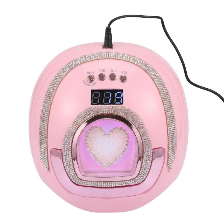 Lámpara Uv Led Secador Uñas L122 288w Diseño Diamantes