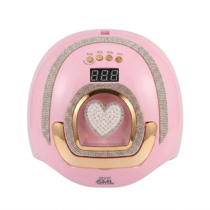 Lámpara Uv Led Secador Uñas L122 288w Diseño Diamantes