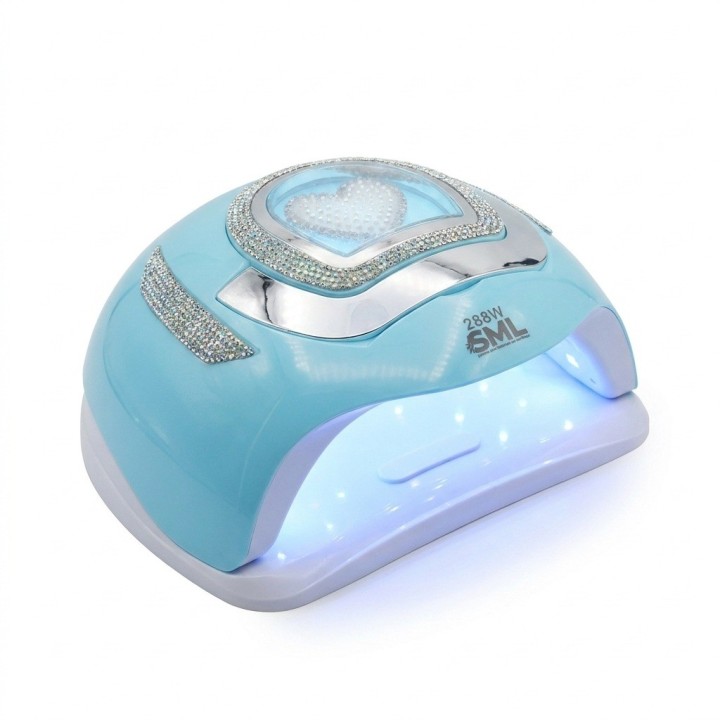 Lámpara Uv Led Secador Uñas L122 288w Diseño Diamantes
