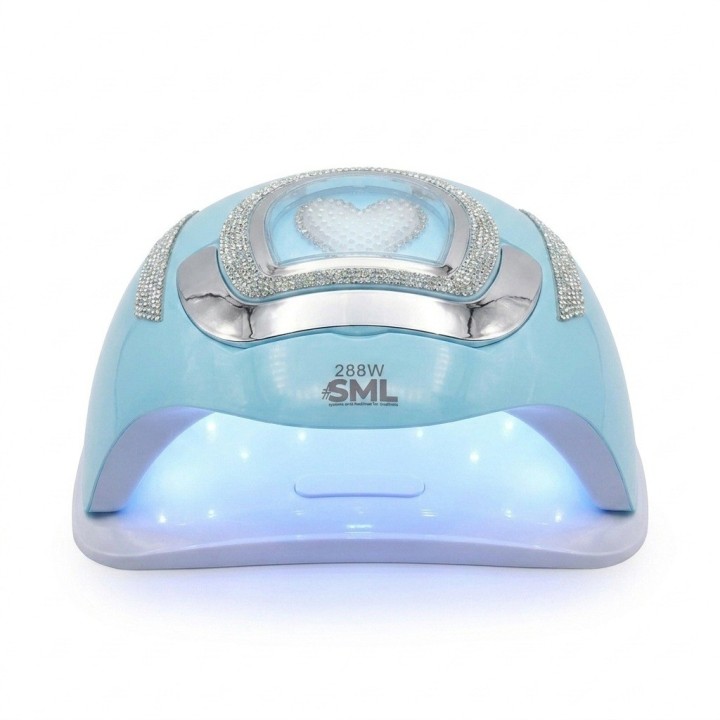 Lámpara Uv Led Secador Uñas L122 288w Diseño Diamantes