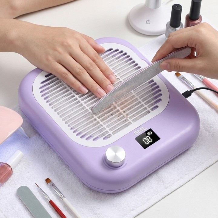 Extractor Aspirador Polvo Uñas E300 Inalámbrico 4500mah