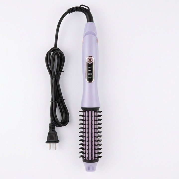 Cepillo Alisador Y Rizador 3 En 1 Para Cabello