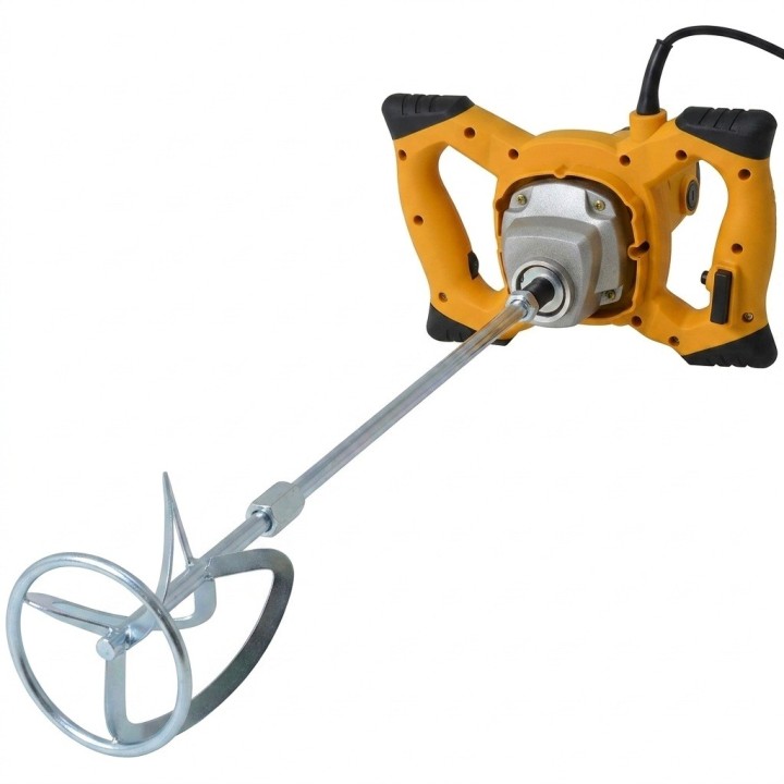 Mezclador Eléctrico 2100w Taladro Pintura Cemento Mortero