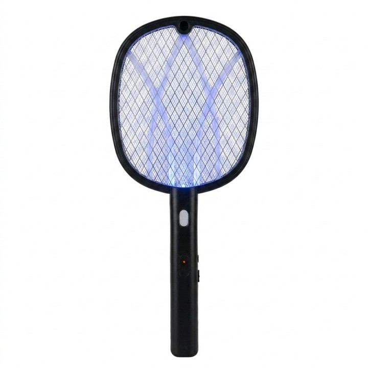 Raqueta Matamoscas Eléctrica Recargable 3000v