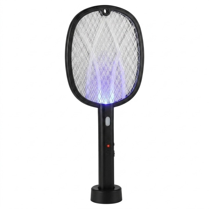 Raqueta Matamoscas Eléctrica Recargable 3000v