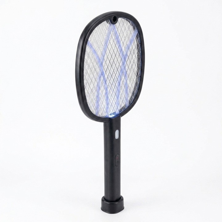 Raqueta Matamoscas Eléctrica Recargable 3000v