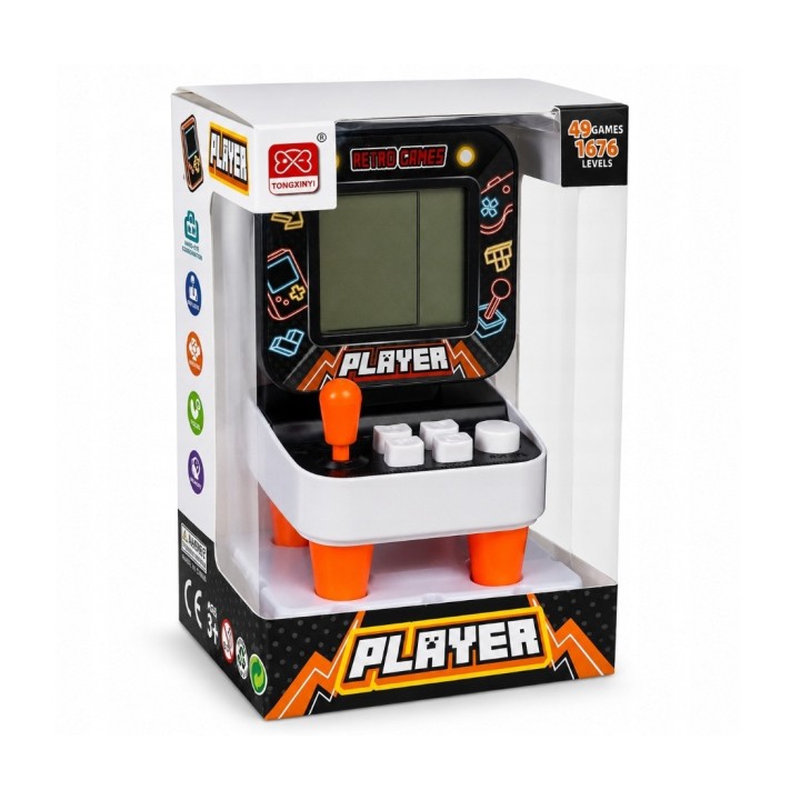 Mini Consola Arcade Retro Games Máquina Videojuegos 49 En 1