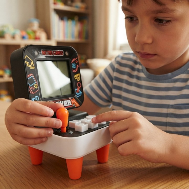 Mini Consola Arcade Retro Games Máquina Videojuegos 49 En 1