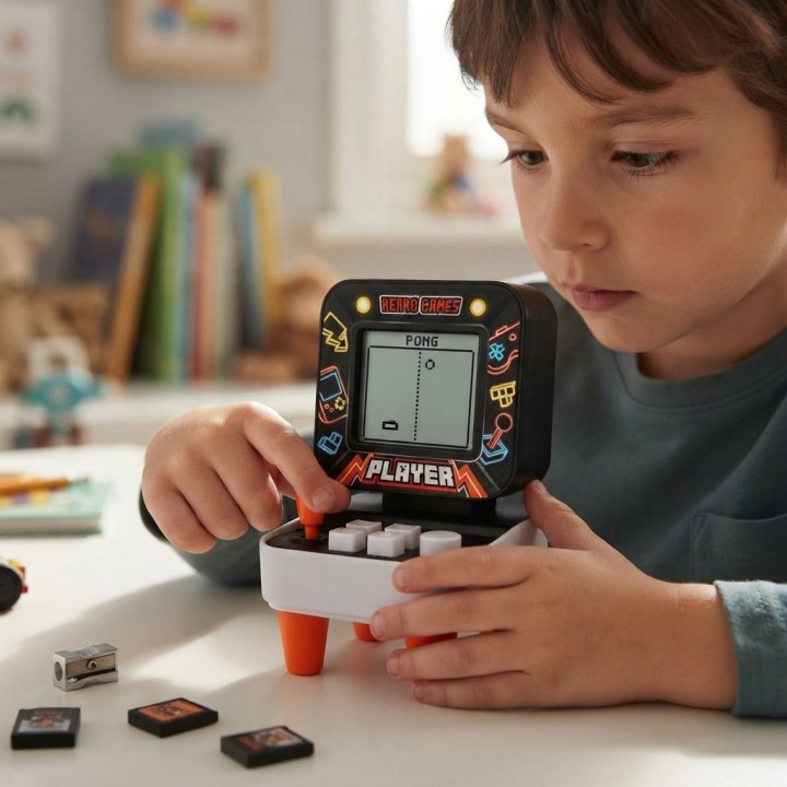 Mini Consola Arcade Retro Games Máquina Videojuegos 49 En 1