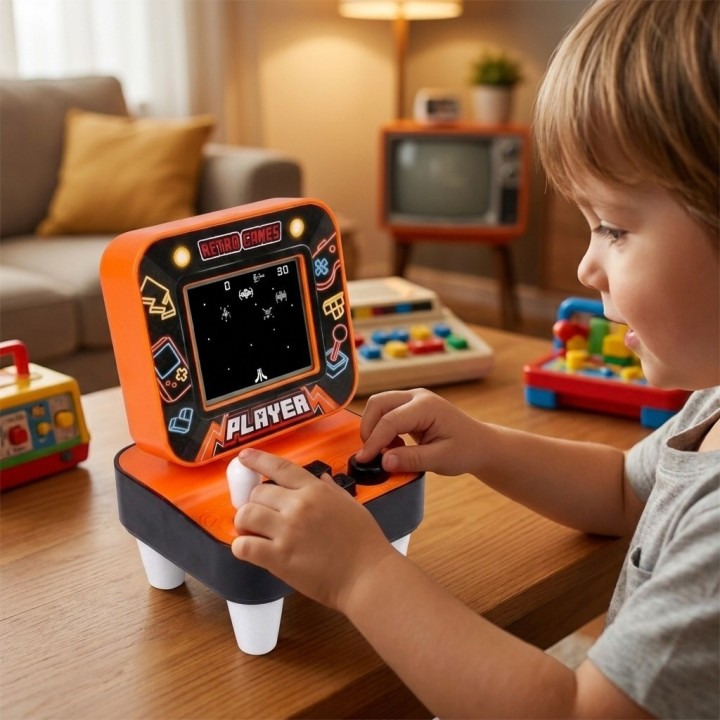 Mini Consola Arcade Retro Games Máquina Videojuegos 49 En 1