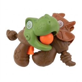 Set 2 Pistolas Dinosaurio Lanza Pelotas Para Niños