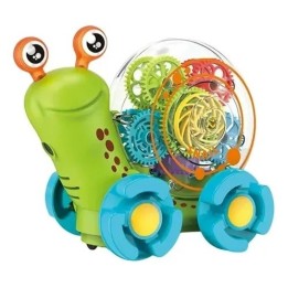 Caracol Musical Proyector Luces Engranajes + Baterias