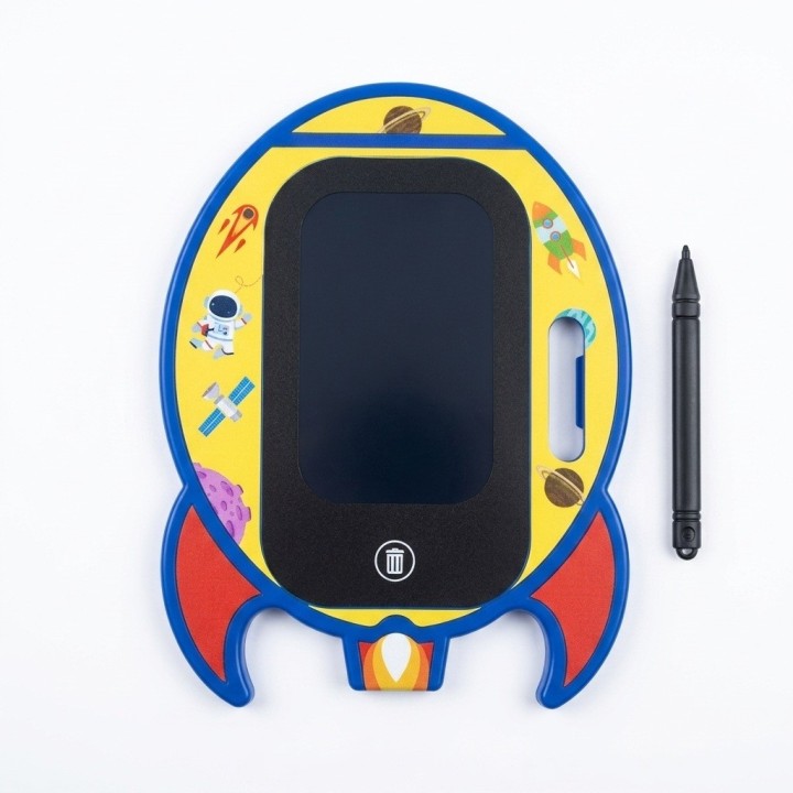 Tableta Mágica Lcd Escritura Dibujo Niños Diseño Cohete