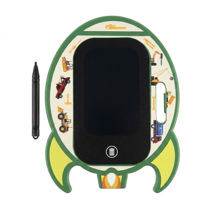Tableta Mágica Lcd Escritura Dibujo Niños Diseño Cohete