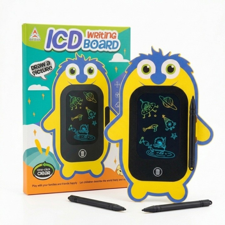 Tableta Mágica Lcd Escritura Dibujo Niños Diseño Monstruo