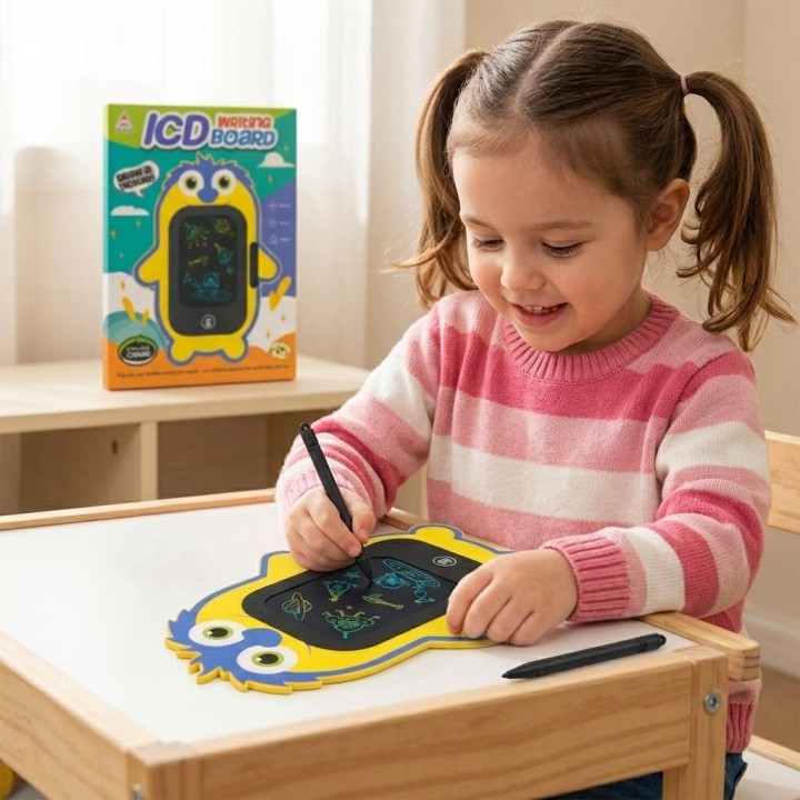 Tableta Mágica Lcd Escritura Dibujo Niños Diseño Monstruo