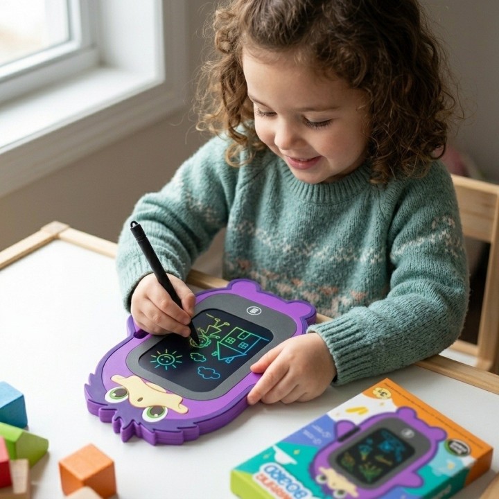 Tableta Mágica Lcd Escritura Dibujo Niños Diseño Monstruo
