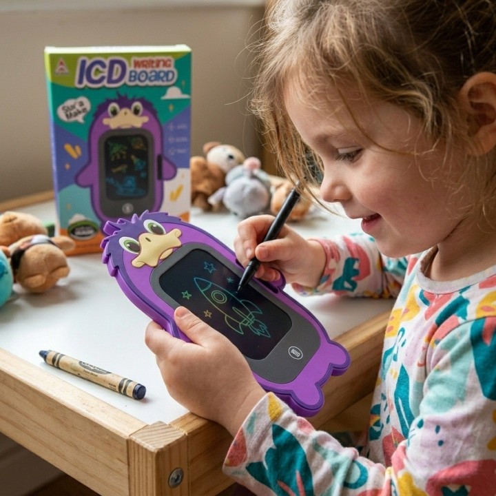 Tableta Mágica Lcd Escritura Dibujo Niños Diseño Monstruo