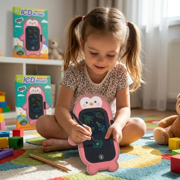 Tableta Mágica Lcd Escritura Dibujo Niños Diseño Monstruo