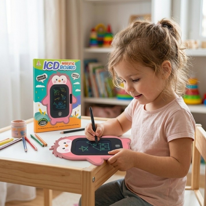 Tableta Mágica Lcd Escritura Dibujo Niños Diseño Monstruo