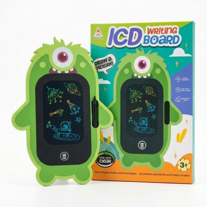 Tableta Mágica Lcd Escritura Dibujo Niños Diseño Monstruo