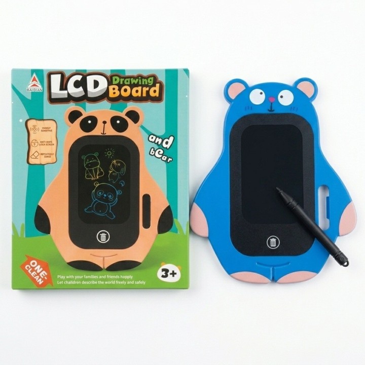 Tableta Mágica Lcd Escritura Dibujo Niños Diseño Oso Panda