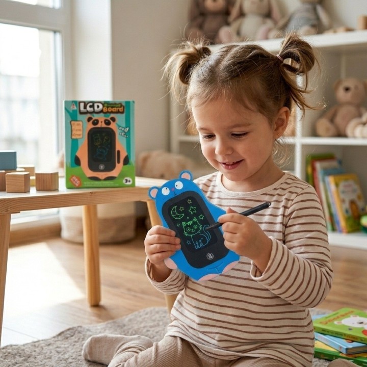 Tableta Mágica Lcd Escritura Dibujo Niños Diseño Oso Panda
