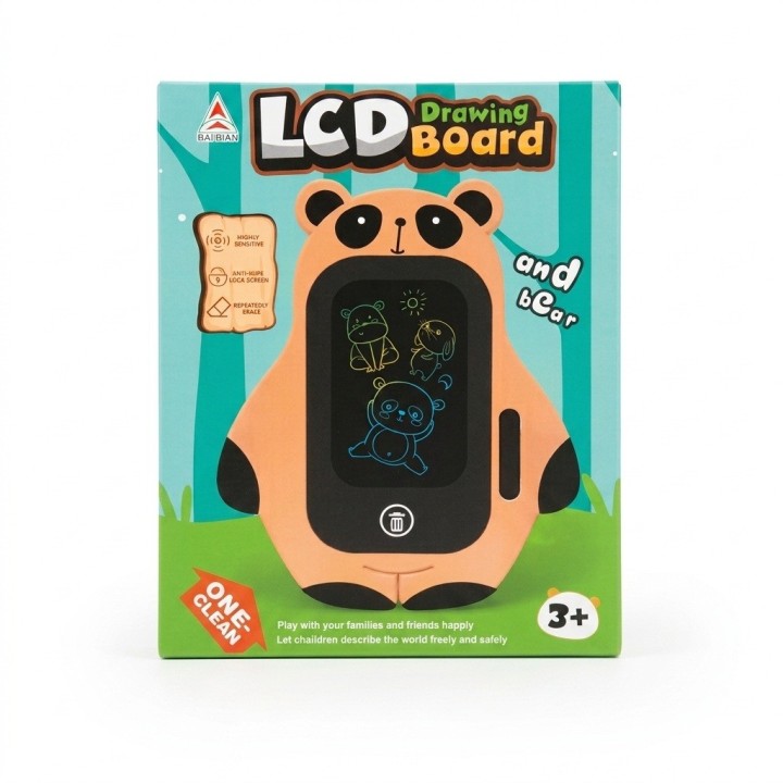 Tableta Mágica Lcd Escritura Dibujo Niños Diseño Oso Panda