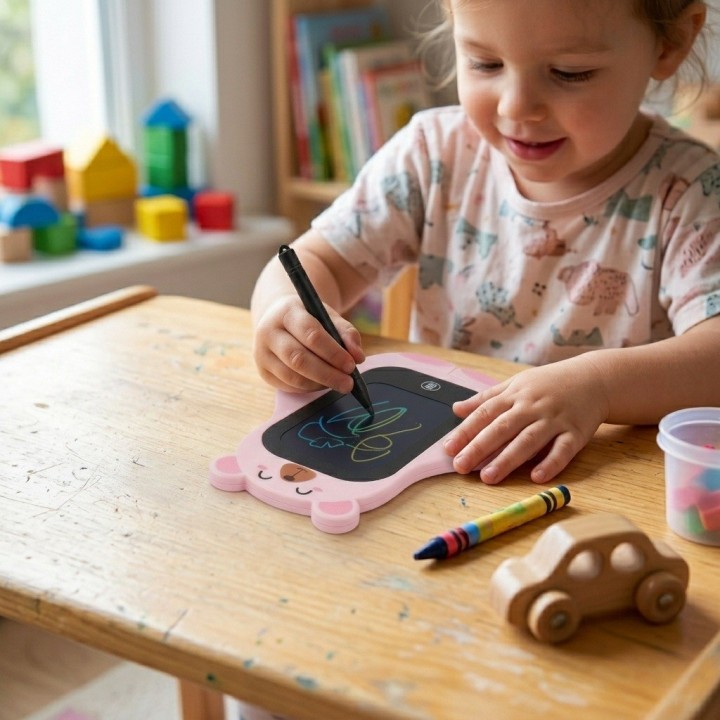 Tableta Mágica Lcd Escritura Dibujo Niños Diseño Oso Panda