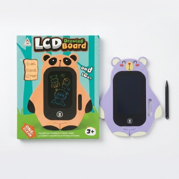 Tableta Mágica Lcd Escritura Dibujo Niños Diseño Oso Panda