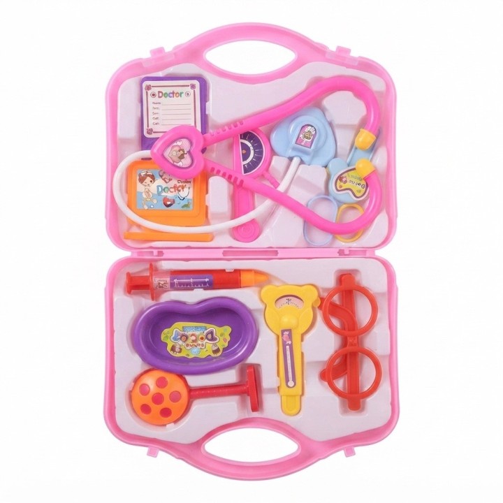 Kit Maletín Doctor Médico Juguete Niños Accesorios Clínicos