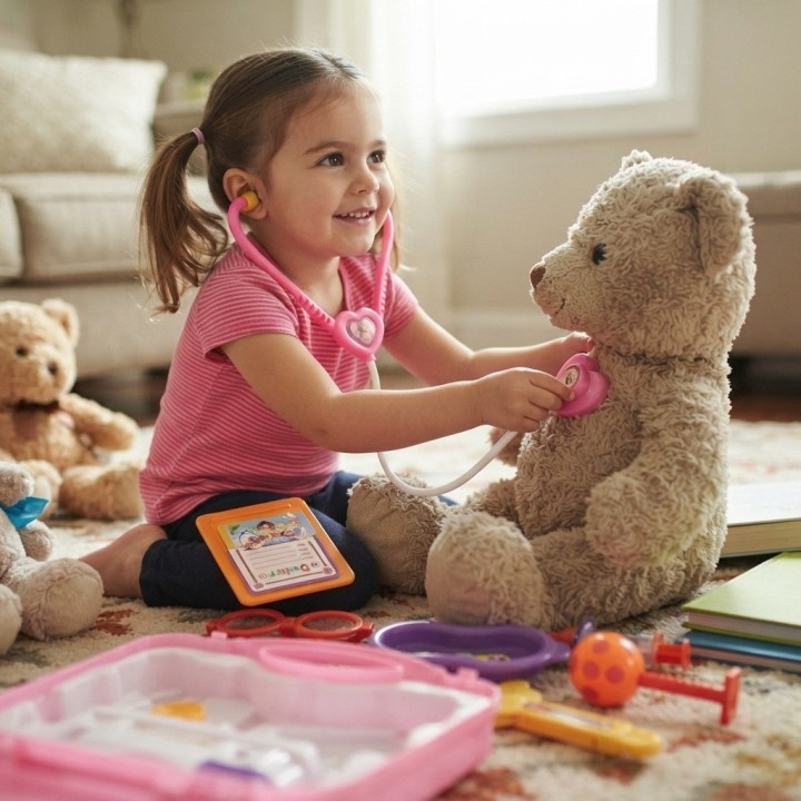 Kit Maletín Doctor Médico Juguete Niños Accesorios Clínicos