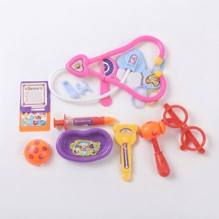 Kit Maletín Doctor Médico Juguete Niños Accesorios Clínicos