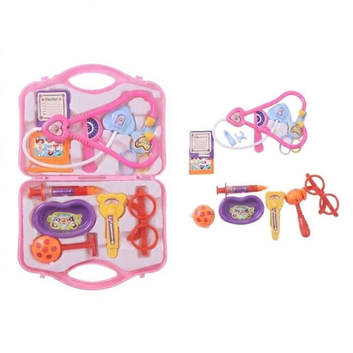 Kit Maletín Doctor Médico Juguete Niños Accesorios Clínicos