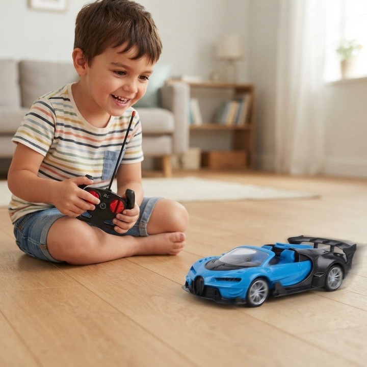 Carro Control Remoto Deportivo Recargable Escala 1:18