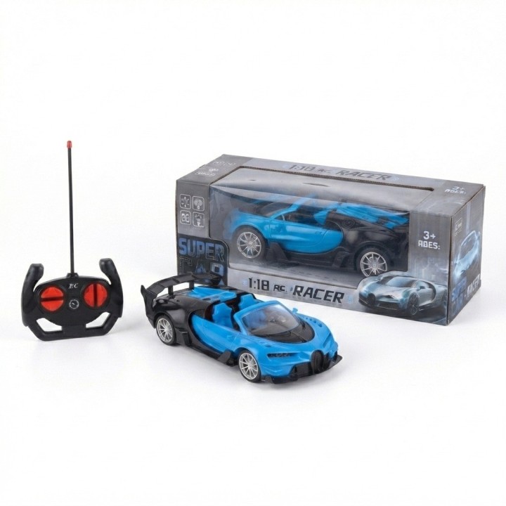 Carro Control Remoto Deportivo Recargable Escala 1:18