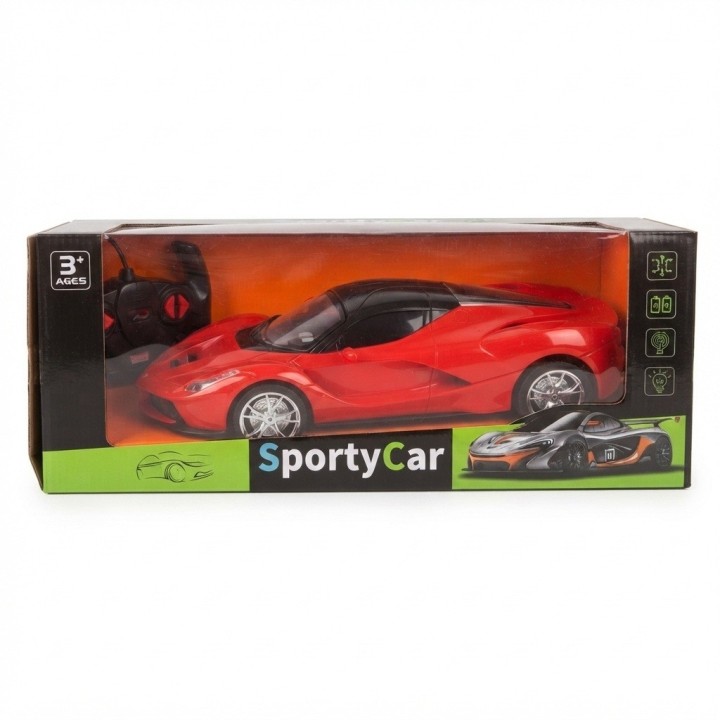 Carro Control Remoto Deportivo Recargable Escala 1:24 Rc