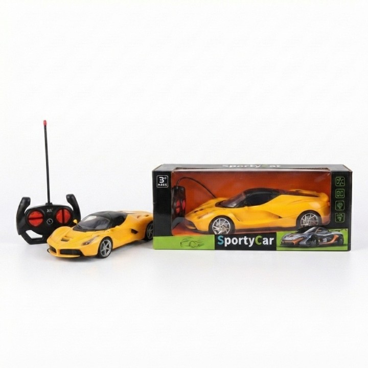 Carro Control Remoto Deportivo Recargable Escala 1:24 Rc