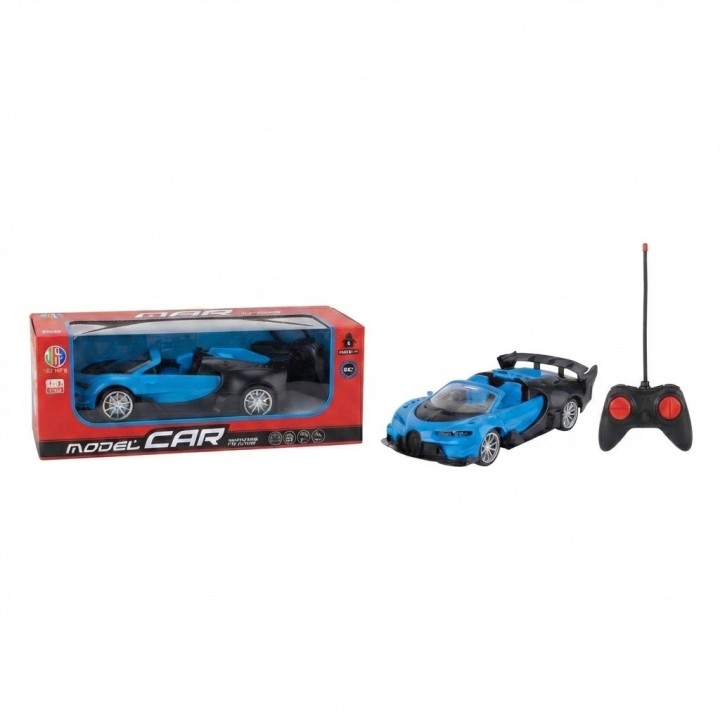 Auto Deportivo Control Remoto Escala 1:18 Juguete Para Niños