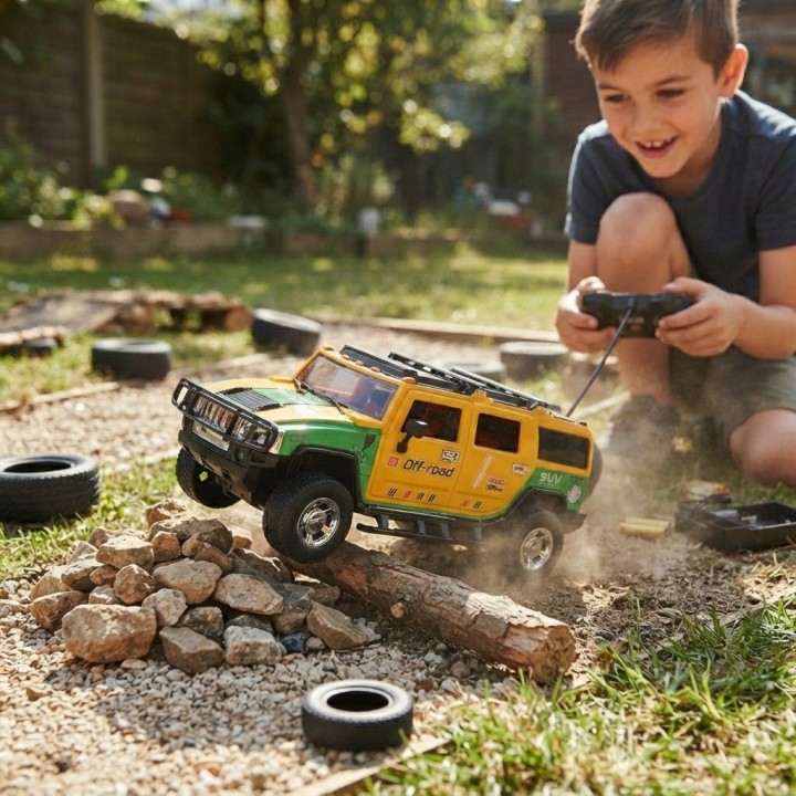 Camioneta Control Remoto Off-road 1:16 Batería Recargable