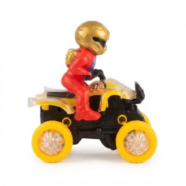 Moto Cuatrimoto Juguete Luces Led Y Piloto Infantil