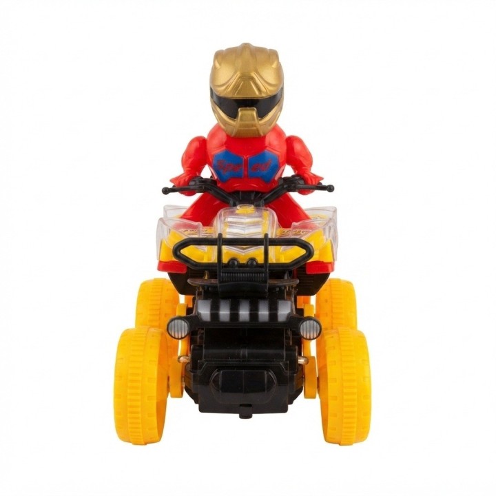 Moto Cuatrimoto Juguete Luces Led Y Piloto Infantil