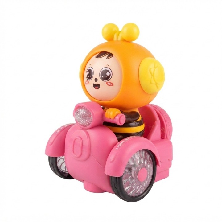 Moto De Juguete Abeja Infantil Con Luces Y Música