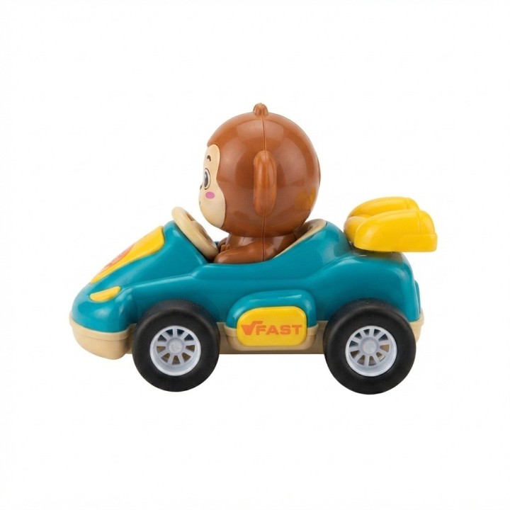 Carrito De Juguete Mono Go Kart Infantil Niños X 4 Unidades